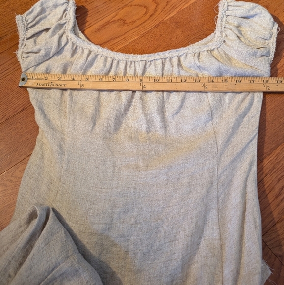 Ssense nwt Elena Velez linen chemise slip dress 2 NWT - Picture 14 of 16